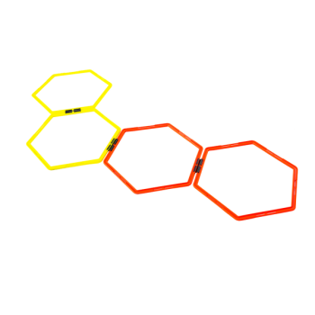 Hexagonal Ring Set of 12